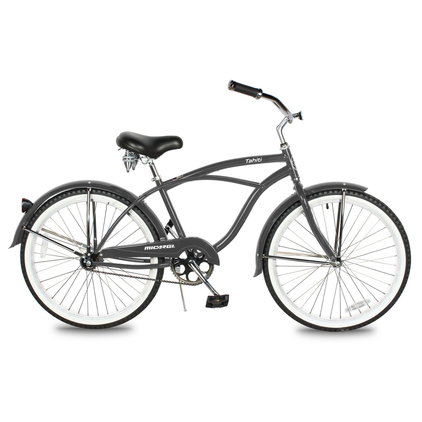 Micargi Tahiti Single Speed 26 Inch Men's Beach Cruiser Bike