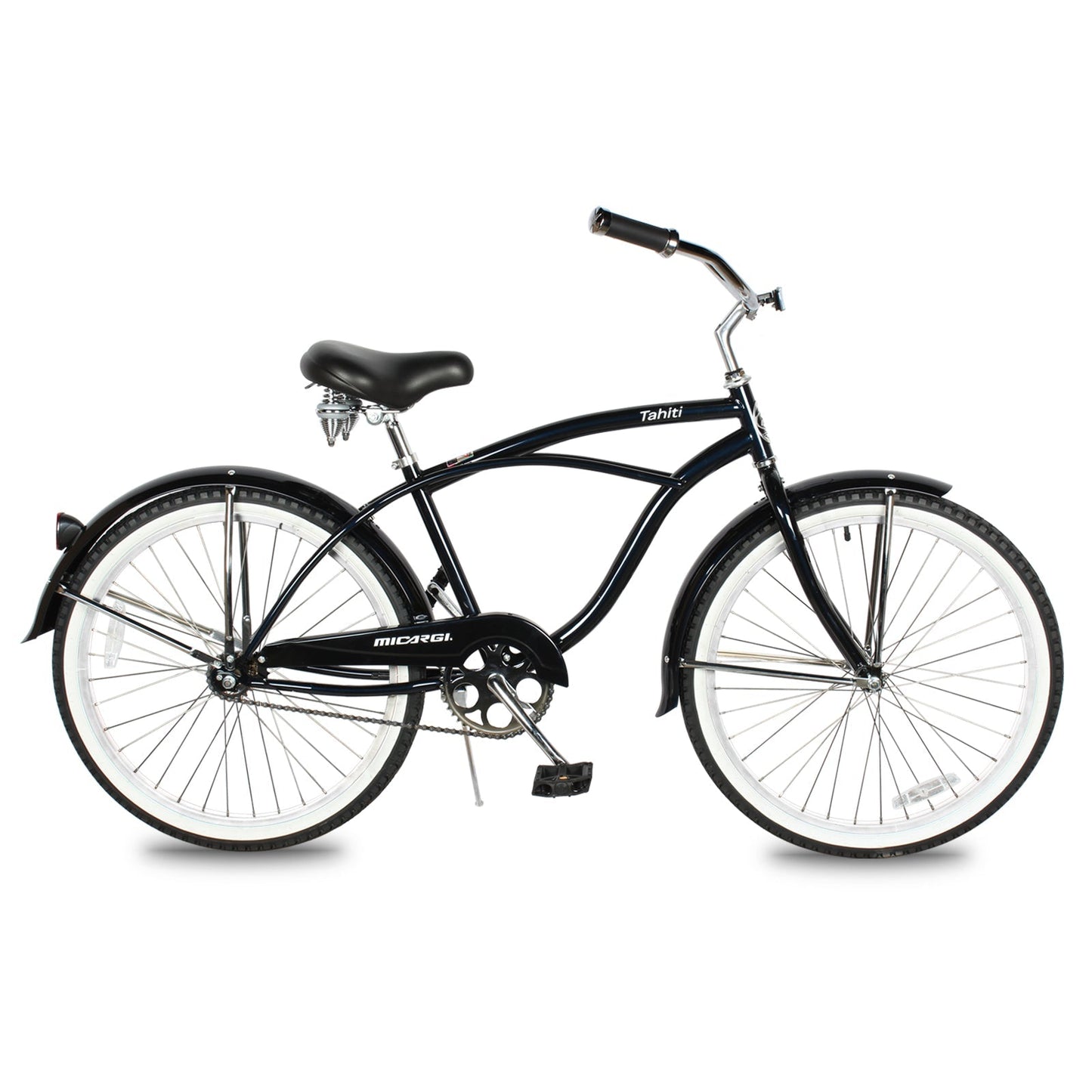 Micargi Tahiti Single Speed 26 Inch Men's Beach Cruiser Bike
