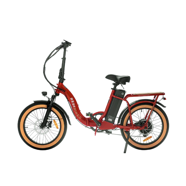 Revi Bikes Rebel .2 Folding Electric Bicycle 750W Motor 28 MPH 48V 15Ah Battery