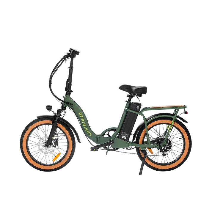 Revi Bikes Rebel .2 Folding Electric Bicycle 750W Motor 28 MPH 48V 15Ah Battery
