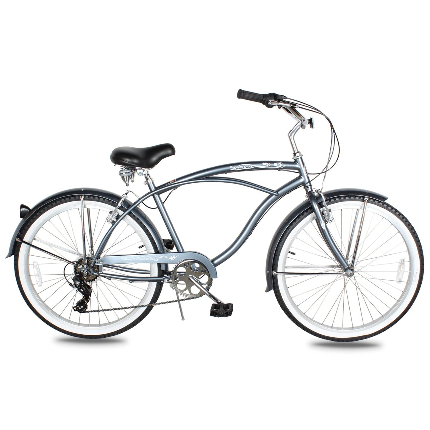 Micargi Pantera 26 Inch Men's Cruiser Bike 1 Speed/ 7 Speed
