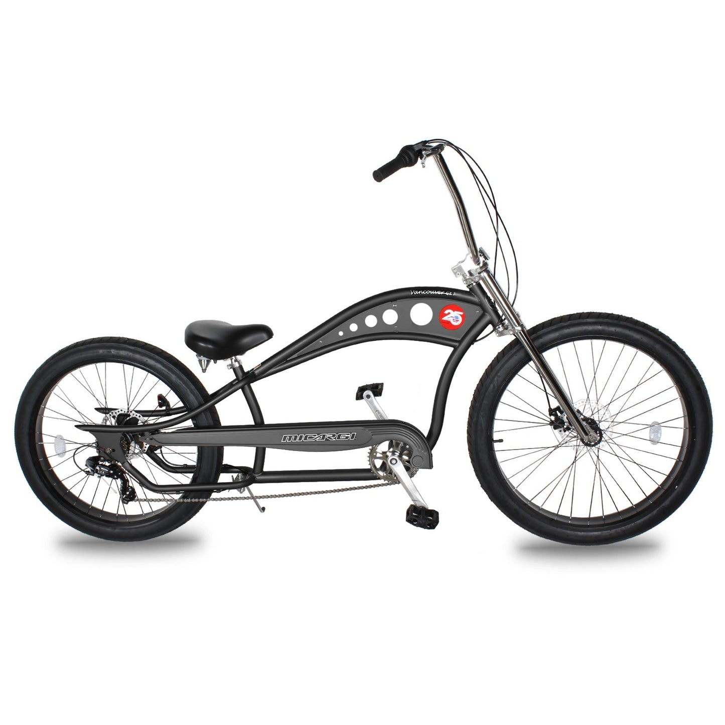 Micargi 26" Vancouver Chopper Cruiser Bike