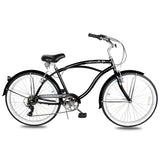 Micargi Pantera 26 Inch Men's Cruiser Bike 1 Speed/ 7 Speed