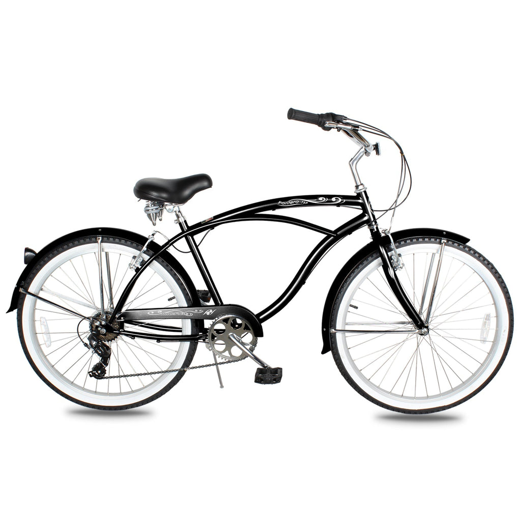 Micargi Pantera 26 Inch Men's Cruiser Bike 1 Speed/ 7 Speed