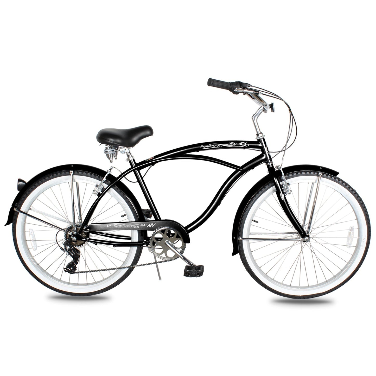 Micargi Pantera 26 Inch Men's Cruiser Bike 1 Speed/ 7 Speed