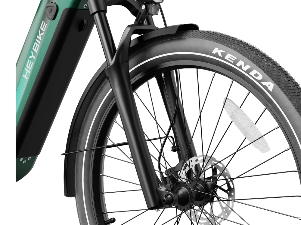 Heybike Hybrid Electric Bike – 750W, 28 MPH, 100-Mile Range