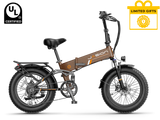 Jasion Hunter Pro Folding Electric Bike 1000W Motor 28 mph 48V 15Ah Battery
