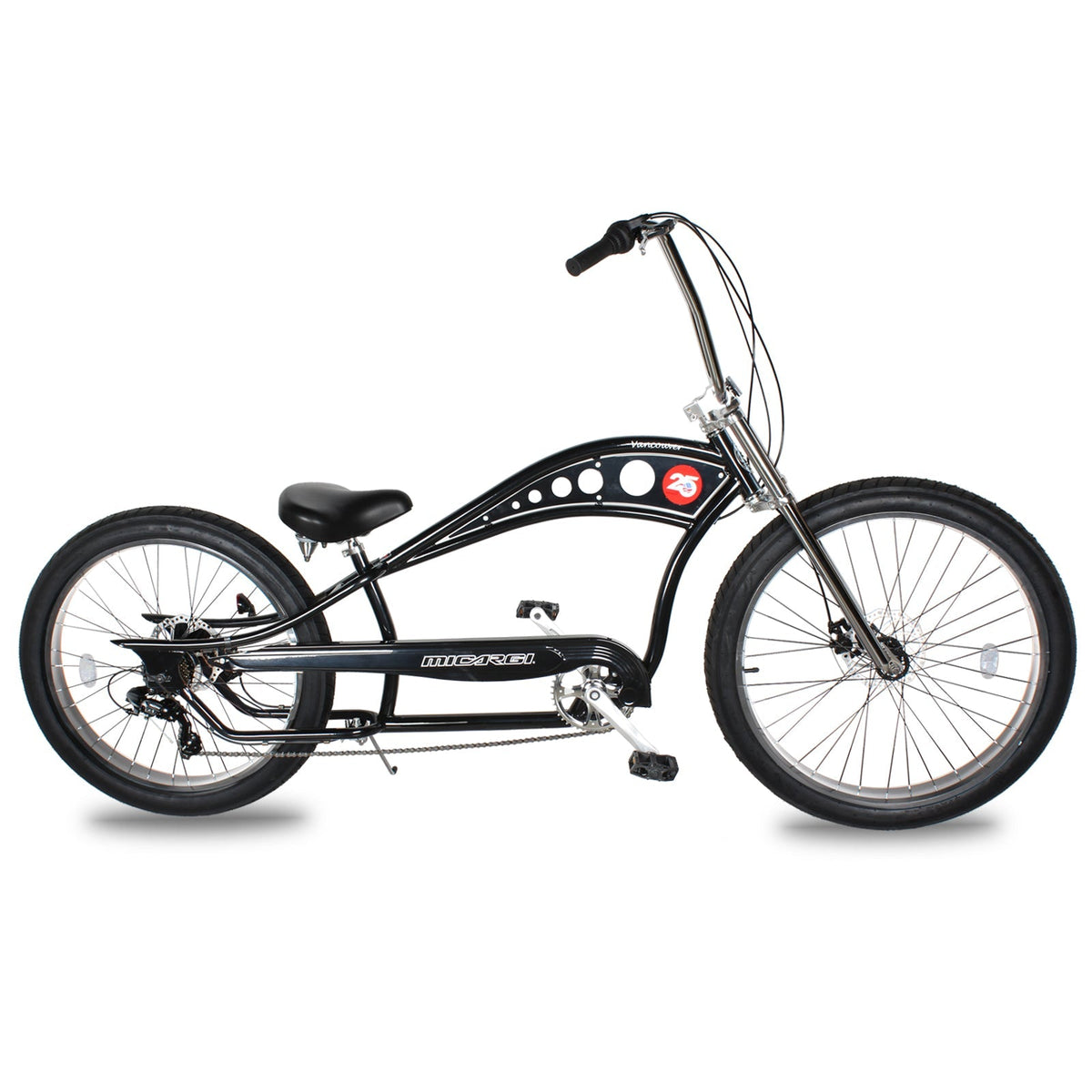 Micargi 26" Vancouver Chopper Cruiser Bike