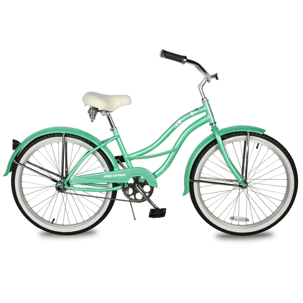 Micargi Tahiti Single Speed 26 Inch Women's Beach Cruiser Bike