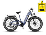 Jasion Thunder Pro ST Electric Fat Tire Bike – 2000W, 35 MPH, 52V 20Ah Battery, 90-Mile Range