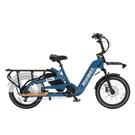 Revibikes Flux Electric Cargo Bicycle 750W Motor 25 mph 48V 15Ah Battery