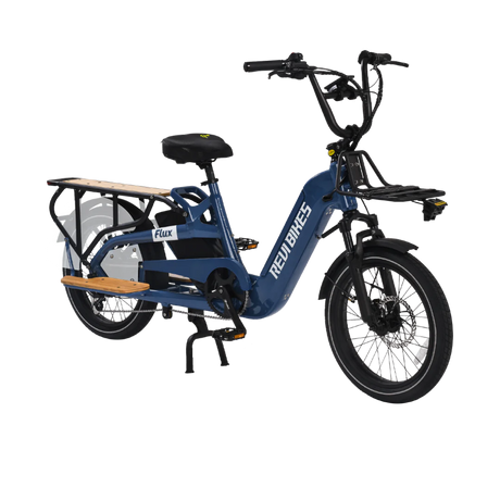 Revibikes Flux Electric Cargo Bicycle 750W Motor 25 mph 48V 15Ah Battery