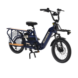 Revibikes Flux Electric Cargo Bicycle 750W Motor 25 mph 48V 15Ah Battery