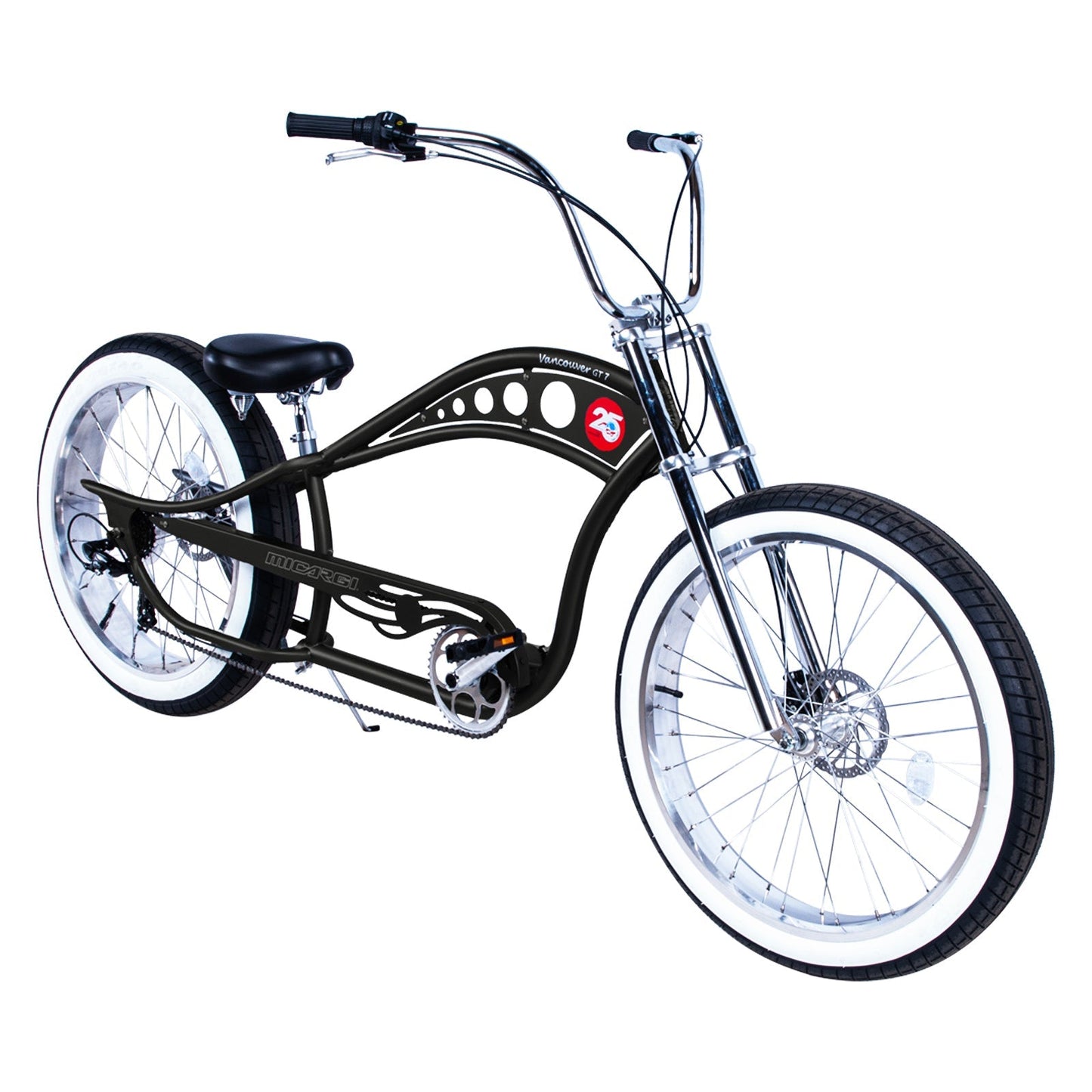 Micargi 26" Vancouver Chopper Cruiser Bike