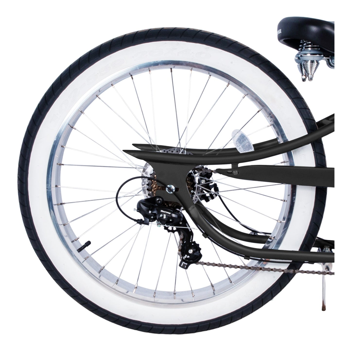 Micargi 26" Vancouver Chopper Cruiser Bike