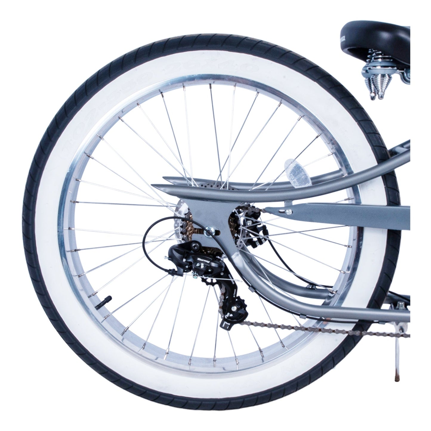 Micargi 26" Vancouver Chopper Cruiser Bike