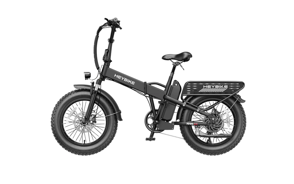 Heybike Mars 2.5 Folding Fat Tire Electric Bike – 750W, 28 MPH, 45-Mile Range