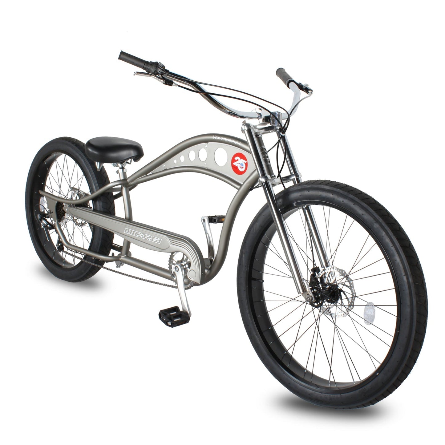 Micargi 26" Vancouver Chopper Cruiser Bike