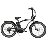 Tracer Loiter 26" 800W Cruiser E-Bike, 48V 17.5Ah Battery, 40–50 Mile Range, 26×4.0 Fat Tires, Shimano 7-Speed, Up to 25 MPH