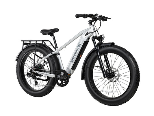 Velowave Ranger 3.0 Up to 28 MPH 750W 48V 15Ah Torque Sensor Fat Tire Electric Bike