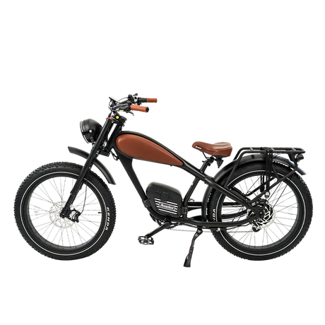 Revi Bikes Cheetah Pro Electric Bicycle 1000W Motor 28 mph Dual 48V 30Ah Battery