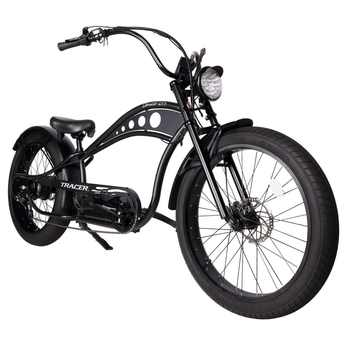 Micargi Cyclone 500W 26" Electric Fat Tire Cruiser 48V 11.6Ah Top Speed 20MPH