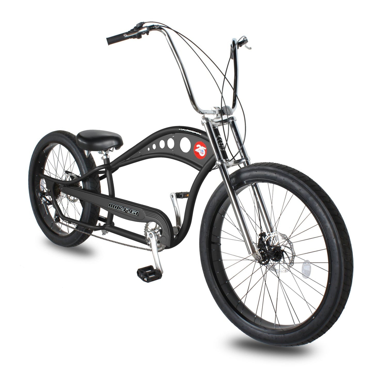 Micargi 26" Vancouver Chopper Cruiser Bike