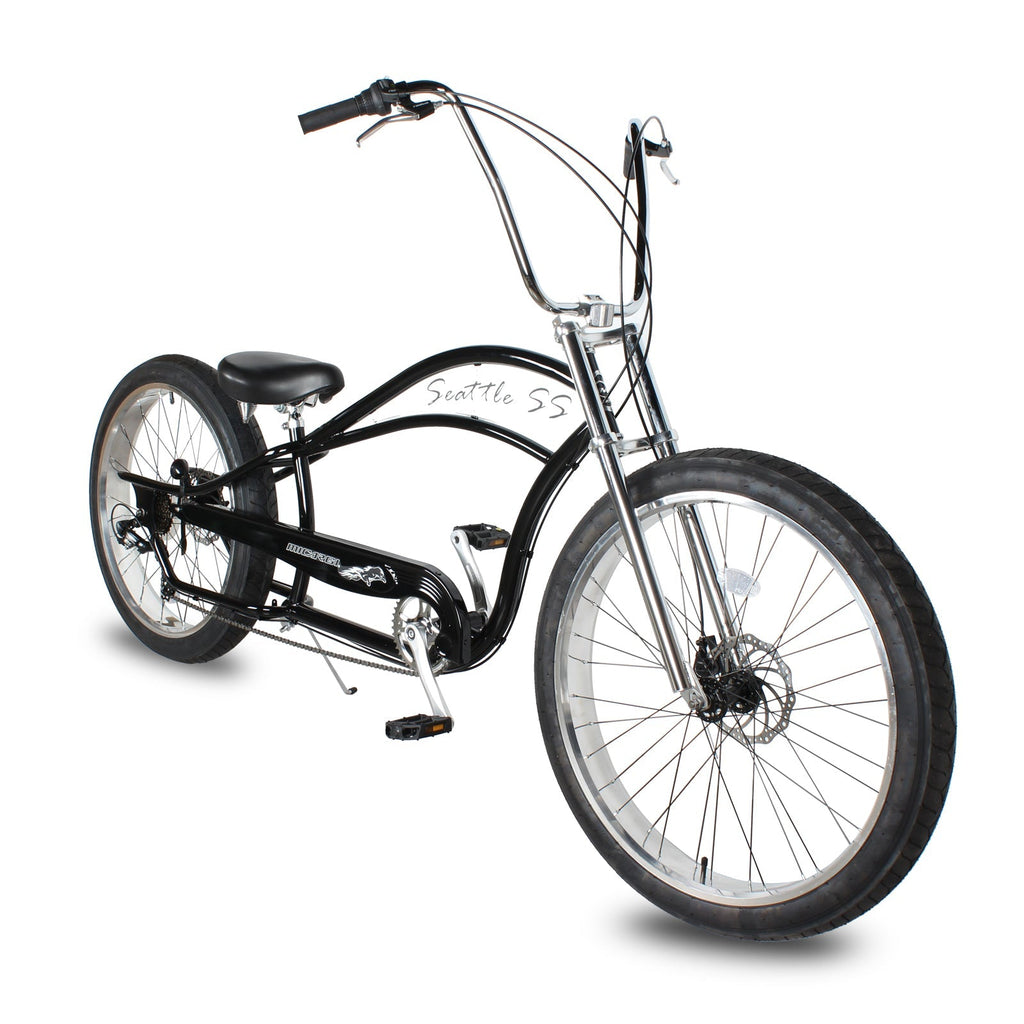 Micargi 26 Seattle Beach Chopper Cruiser Bike