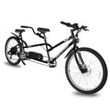 Micargi Raiatea 500W Tandem Electric Bike 26" 20MPH Top Speed 48V 10.4Ah Shimano 7-Speed