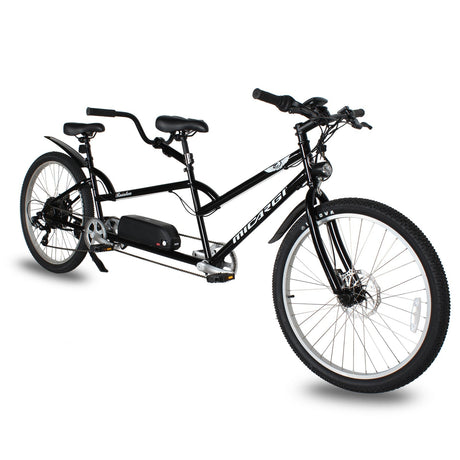 Micargi Raiatea 500W Tandem Electric Bike 26" 20MPH Top Speed 48V 10.4Ah Shimano 7-Speed