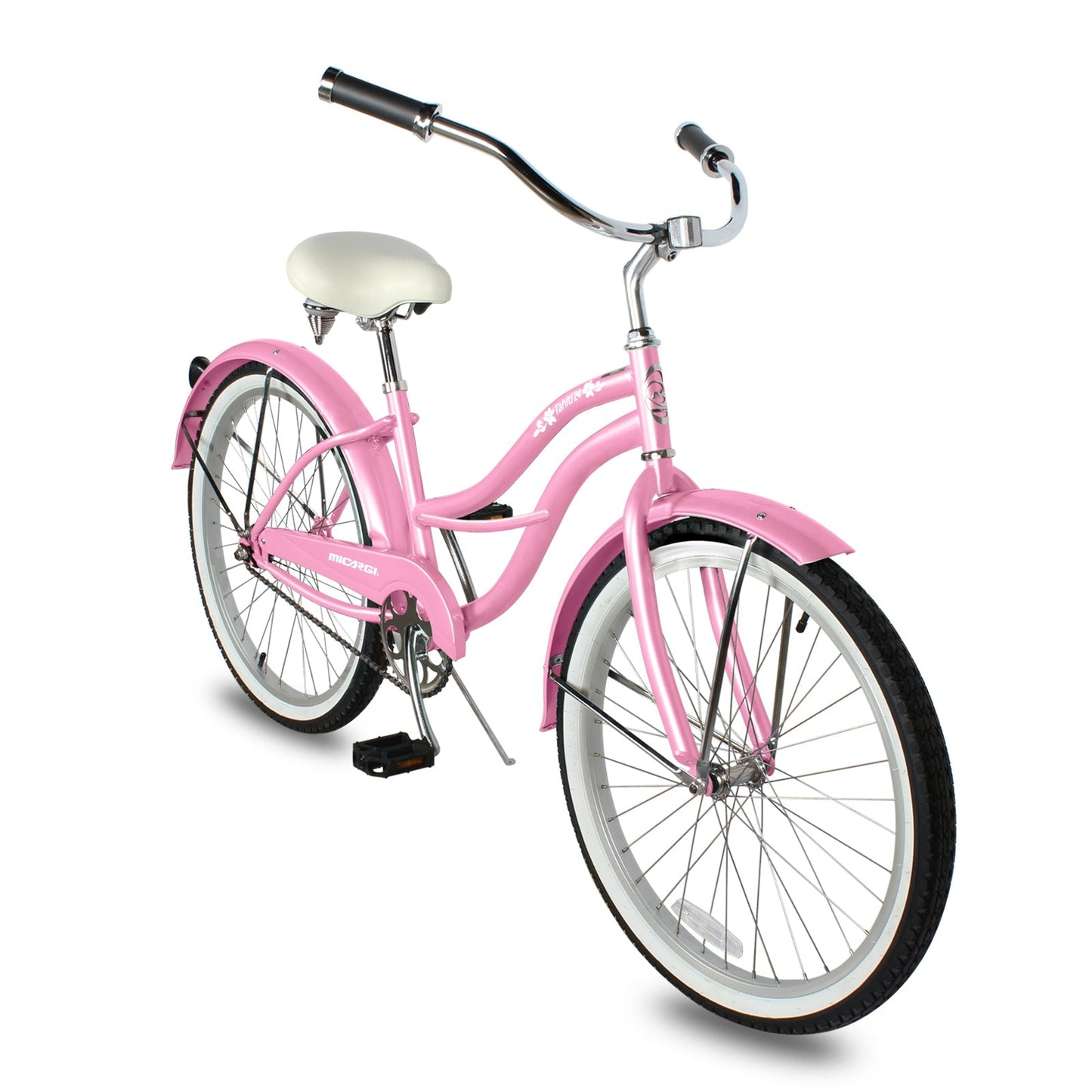 Micargi Tahiti Single Speed 26 Inch Women's Beach Cruiser Bike