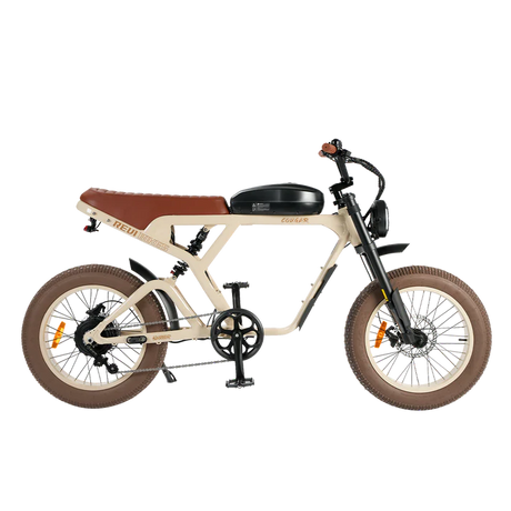 Revi Bikes Cougar Electric Bicycle 34–38 mph 48V Battery High-Torque Motor