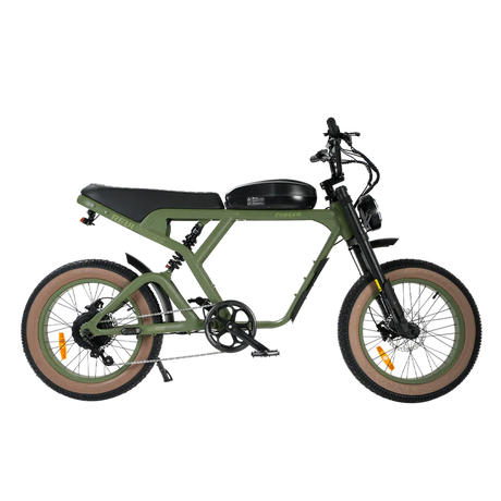 Revi Bikes Cougar Electric Bicycle 34–38 mph 48V Battery High-Torque Motor