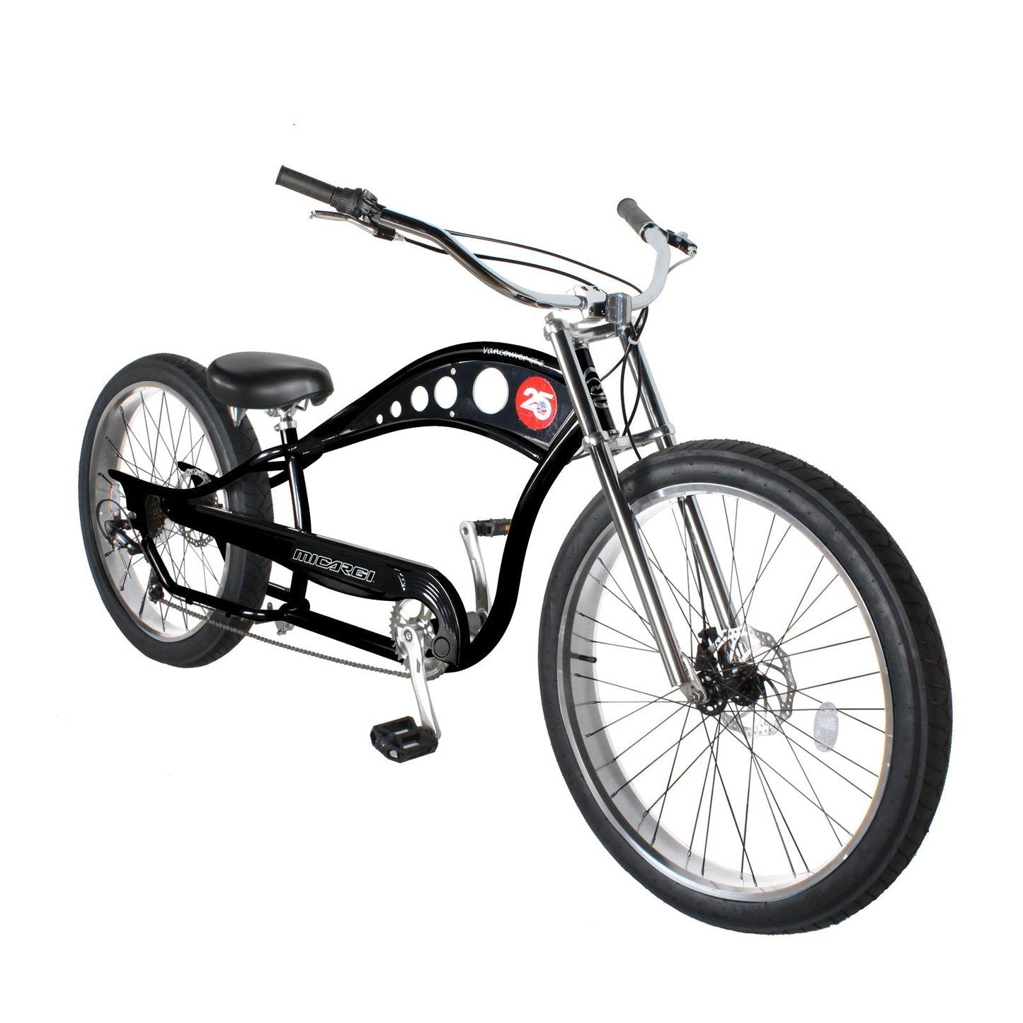 Micargi 26" Vancouver Chopper Cruiser Bike