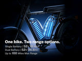 Heybike Saturn Electric Bike – 1000W Motor, 28 MPH, Single or Dual Battery