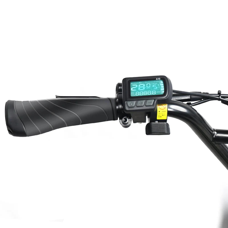 Tracer Verge 20" 800W Fat Tire E-Bike, Up to 28 MPH Top Speed, 48V 17.5Ah Battery, 55–65 Mile Range, 20×4.0 Tires, Shimano 7-Speed