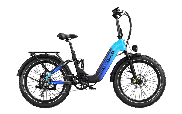 Heybike Horizon Folding Electric Bicycle 1400W Peak Motor 28 mph 692Wh Battery