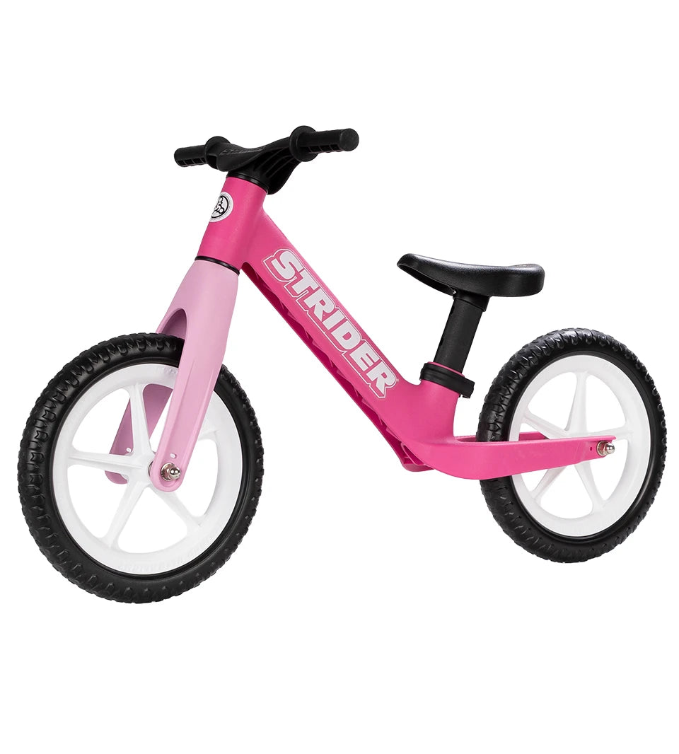 Strider 12 Comp Kids Balance Bike – 12-Inch Wheels, Lightweight Composite Frame, Ages 1–3