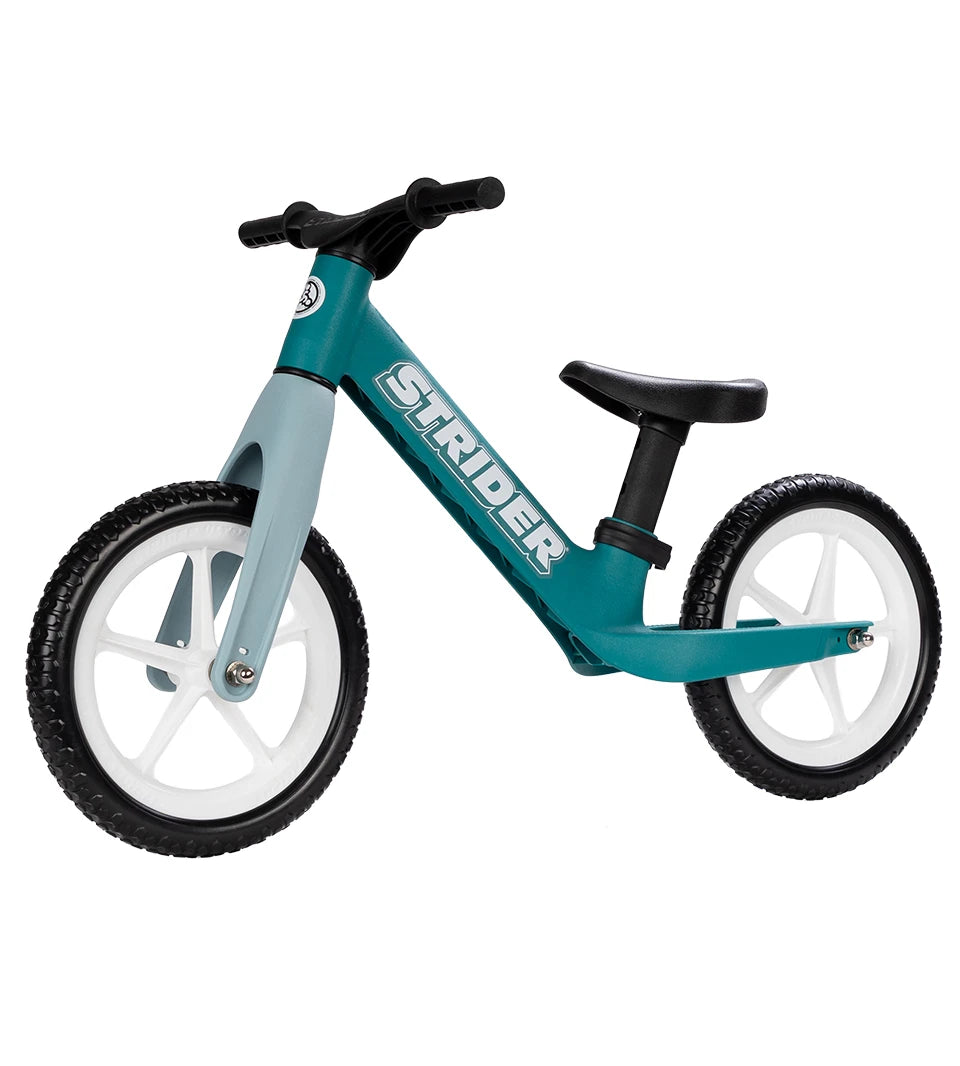 Strider 12 Comp Kids Balance Bike – 12-Inch Wheels, Lightweight Composite Frame, Ages 1–3