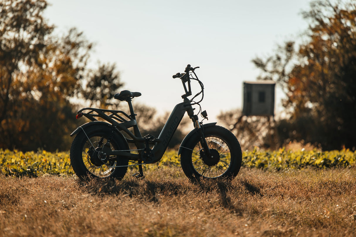 Rambo Revolt AWD Step Thru Up to 25 MPH 1000W 52V 15Ah All-Wheel Drive Electric Bike