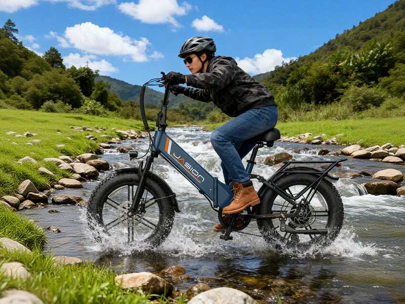 X-Hunter ST All-Terrain Folding Electric Bike 750W Motor 28 mph 48V 13Ah Battery