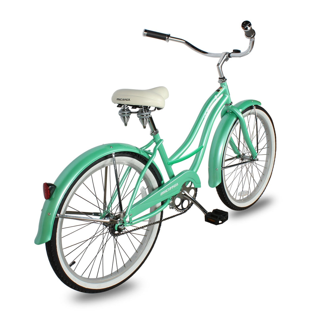 Micargi Tahiti Single Speed 26 Inch Women's Beach Cruiser Bike