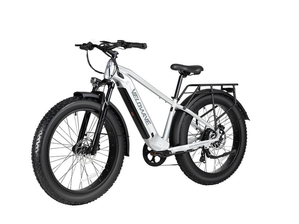 Velowave Ranger 3.0 Up to 28 MPH 750W 48V 15Ah Torque Sensor Fat Tire Electric Bike