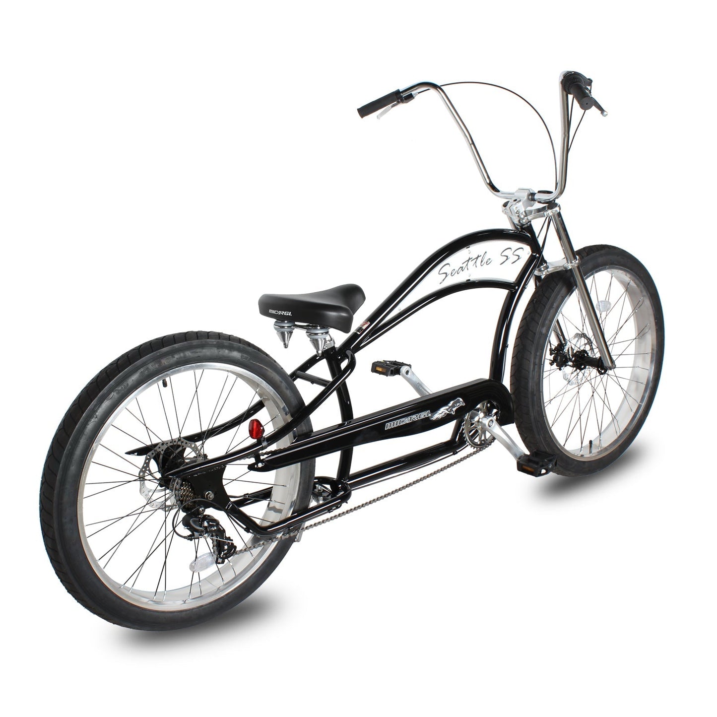 Micargi 26 Seattle Beach Chopper Cruiser Bike