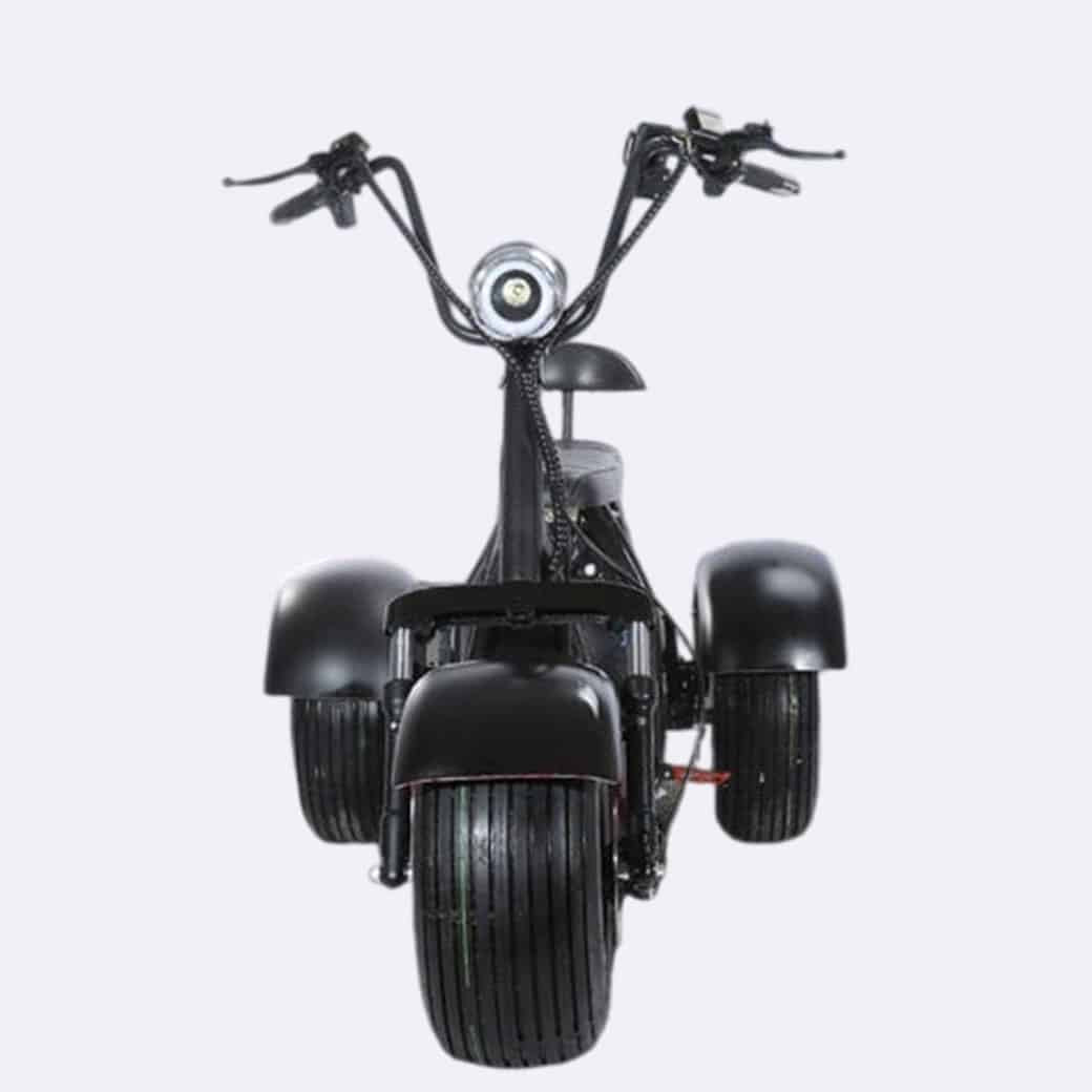 LinksEride X7 3-Wheel Electric Scooter – 2000W, 28 MPH, 60V 20Ah Battery, 40-Mile Range
