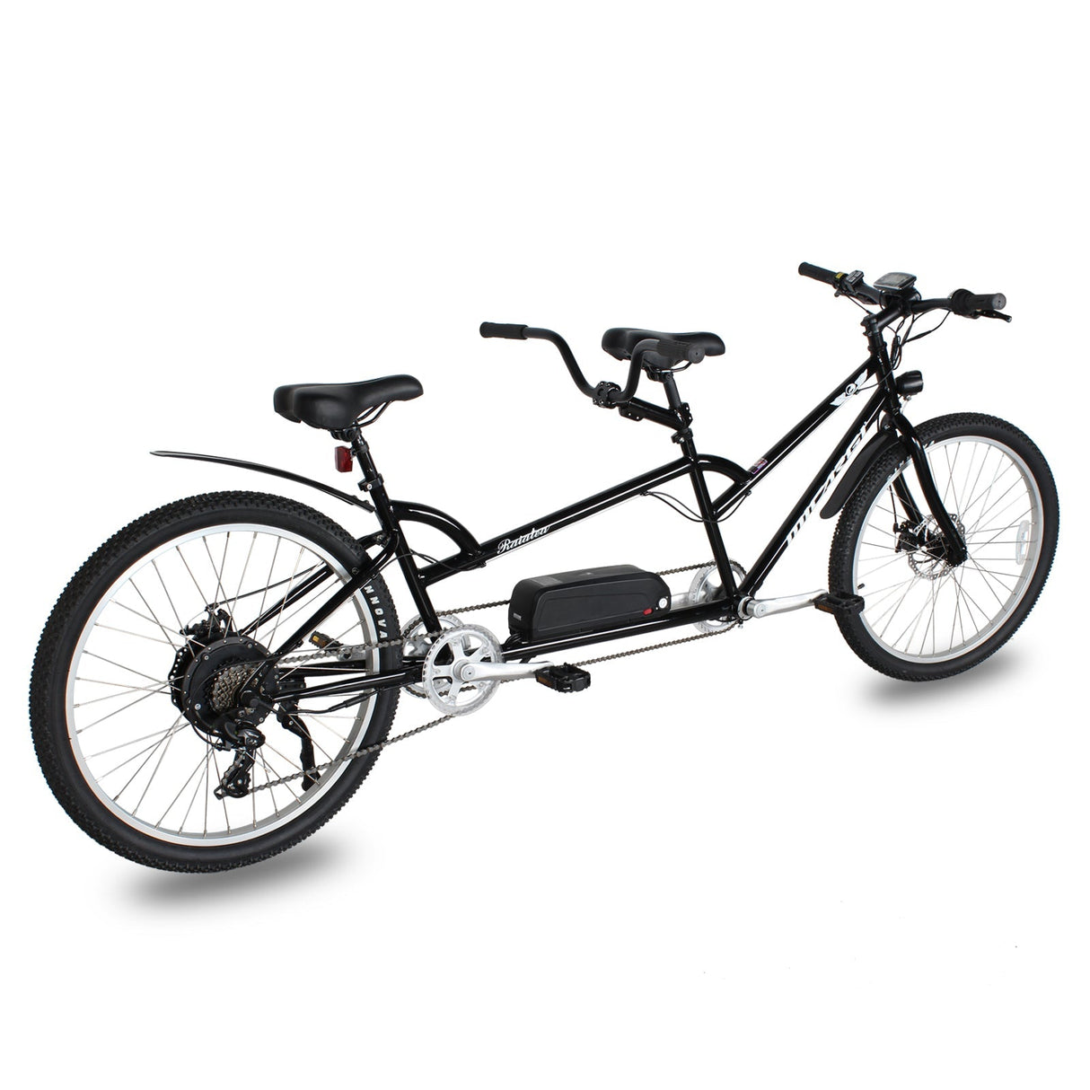 Micargi Raiatea 500W Tandem Electric Bike 26" 20MPH Top Speed 48V 10.4Ah Shimano 7-Speed