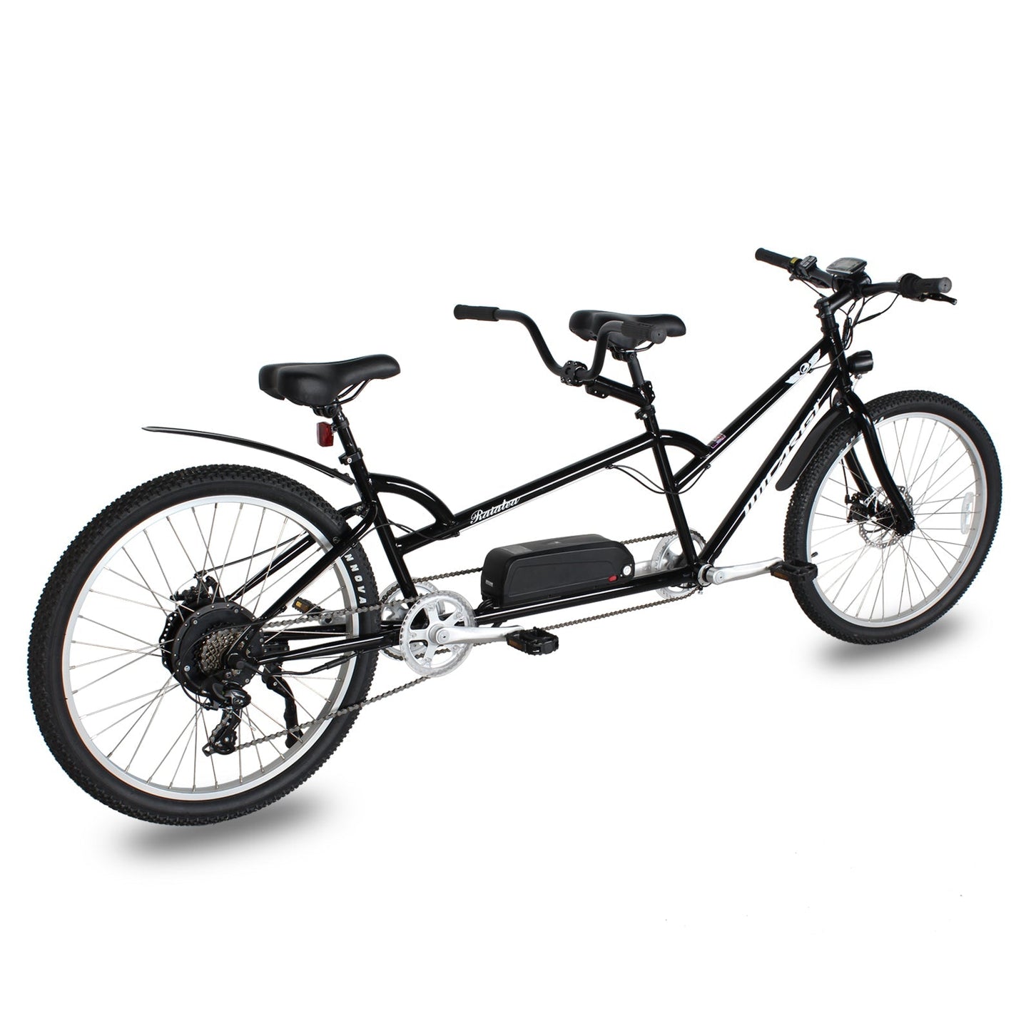 Micargi Raiatea 500W Tandem Electric Bike 26" 20MPH Top Speed 48V 10.4Ah Shimano 7-Speed