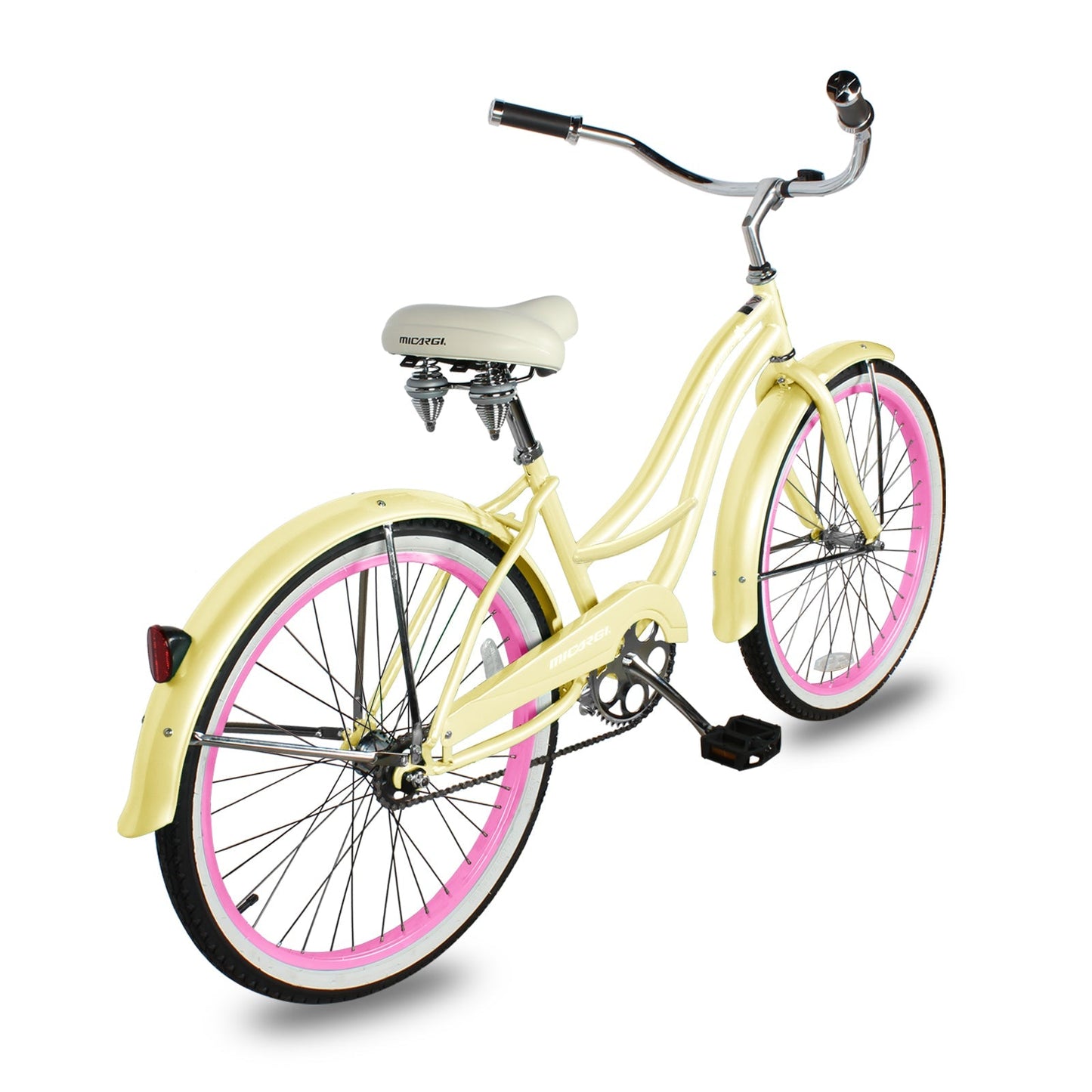 Micargi Tahiti Single Speed 26 Inch Women's Beach Cruiser Bike