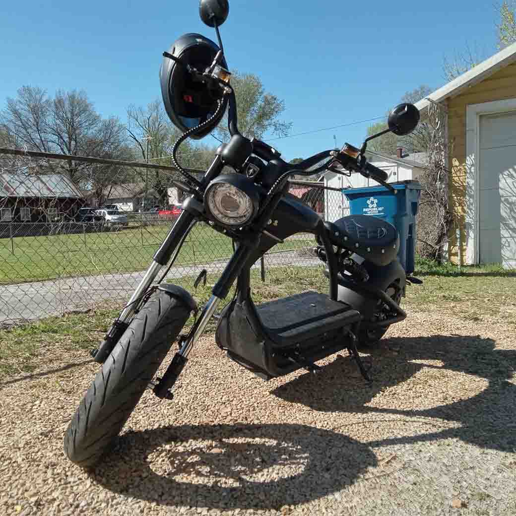 LinksEride M1P Pro (2.0) Electric Motorcycle – 4000W, 55 MPH, 60V 42Ah Battery, 110-Mile Range