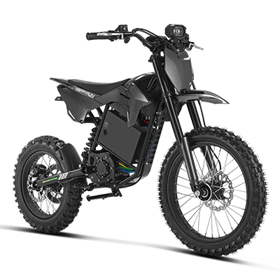 HappyRun F18 2.0 Electric Dirt Bike – 6000W, 46 MPH, 60V 27Ah Battery, 60-Mile Range